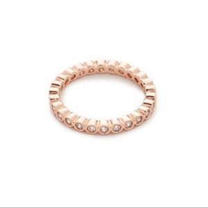 Gorjana Candice Shimmer Ring (Rose Gold)